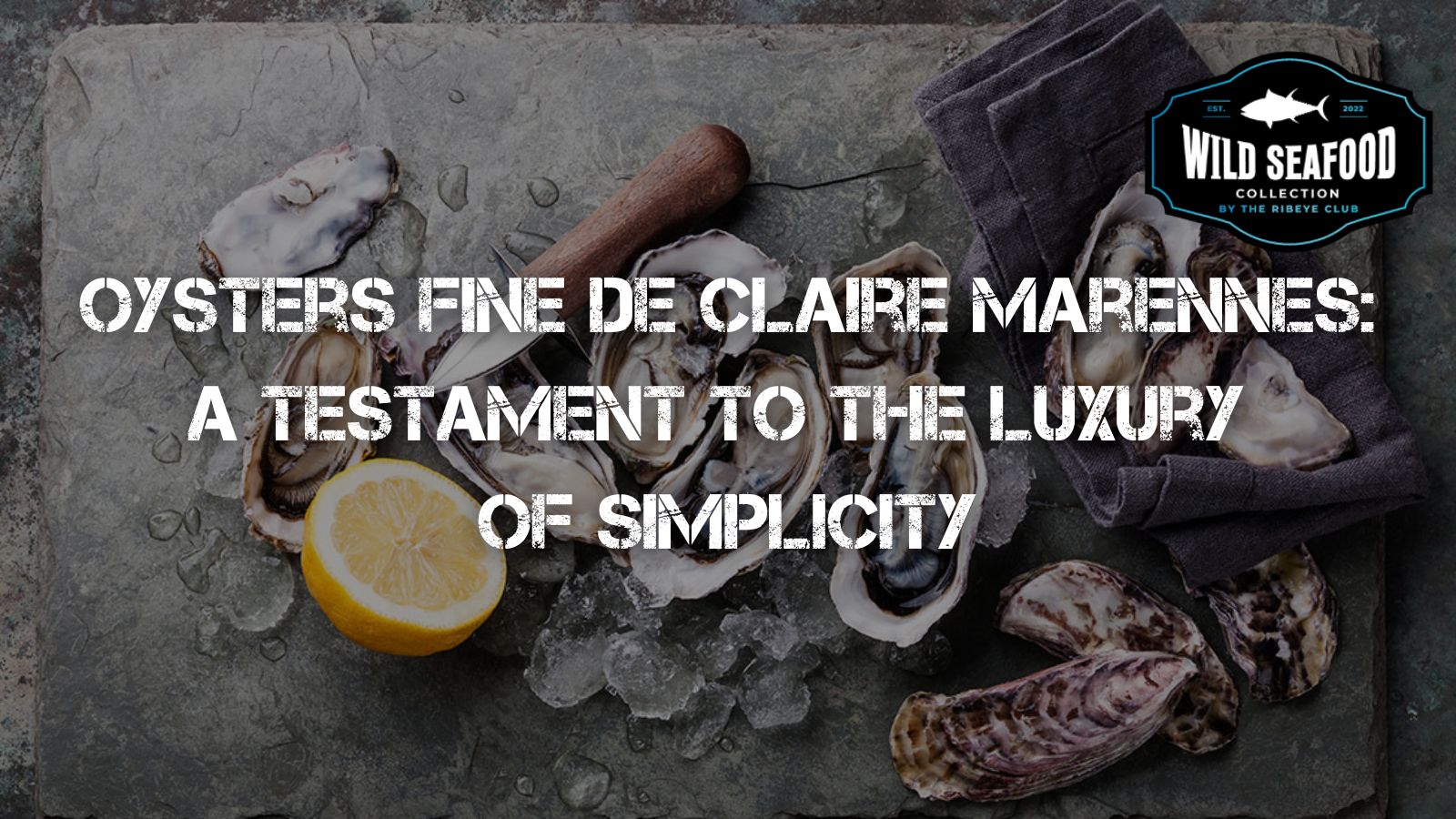 How To Cook: Oysters Fine De Claire Marennes