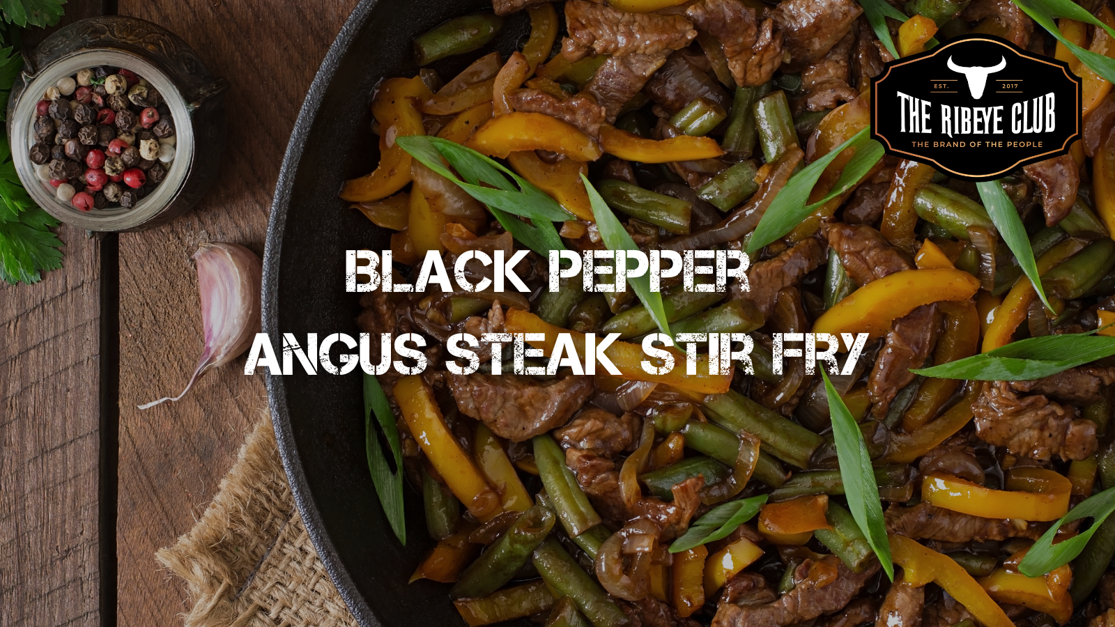 Black Pepper Angus Steak Stir Fry Recipe