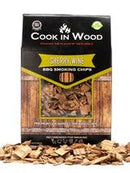 BBQ Smoking Cook In Wood Sherry Chips