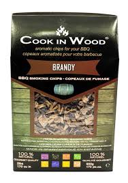 BBQ Smoking Cook In Wood Brandy Chips