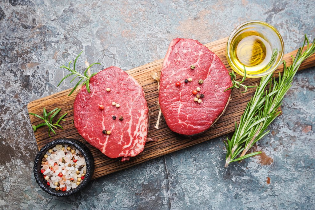 Whole Black Angus Beef Fillet with Red Wine Reduction!